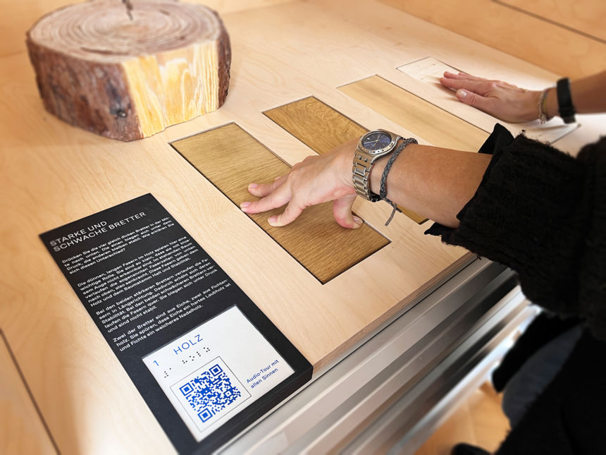 Audiotour «Mit allen Sinnen»