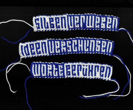 Logo Online-Workshop für alle: Typografisches Stricken mit Hebemaschen – nur noch Warteliste