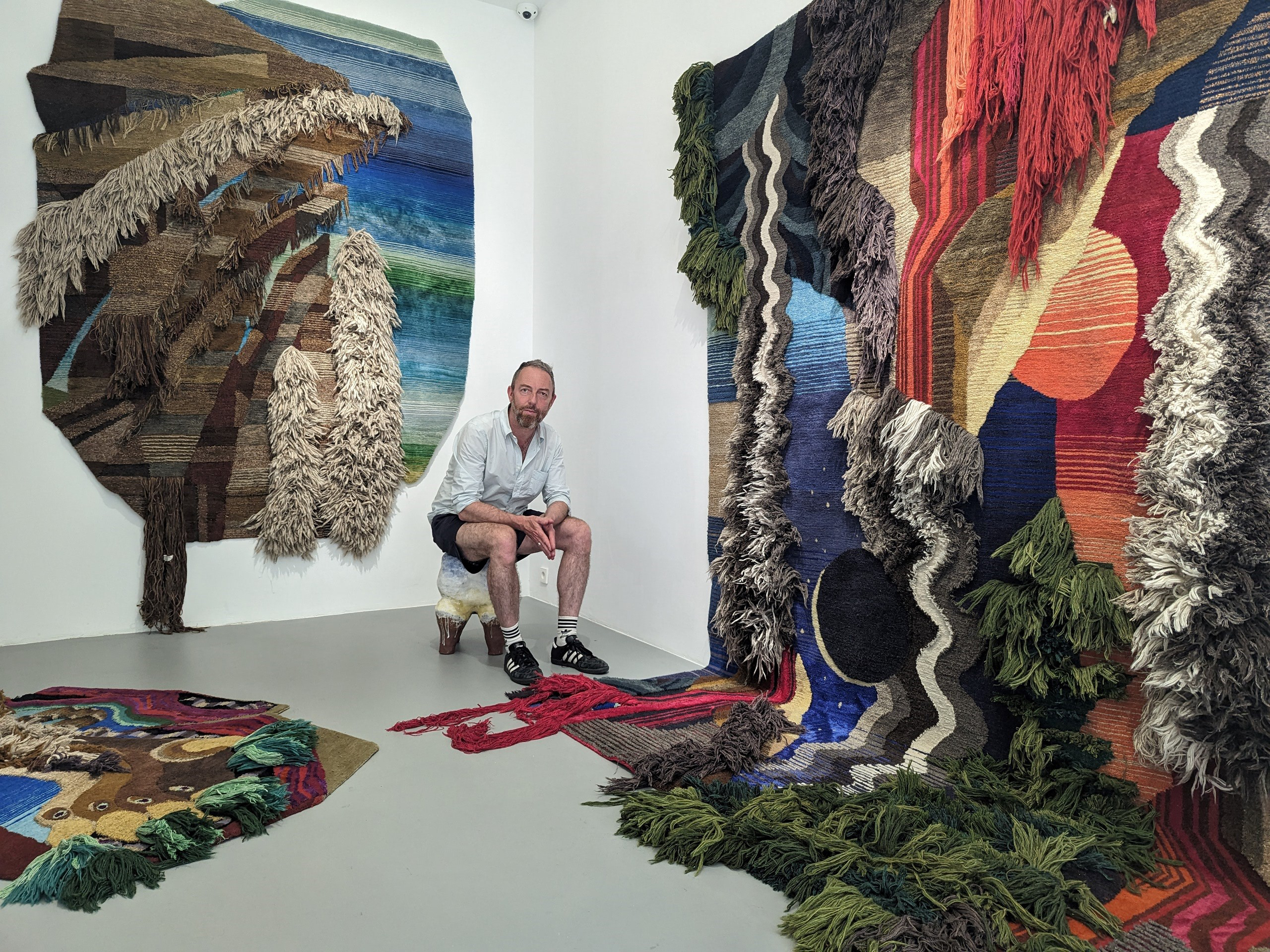 Vernissage: Gib Stoff! Textile Bilder im Raum