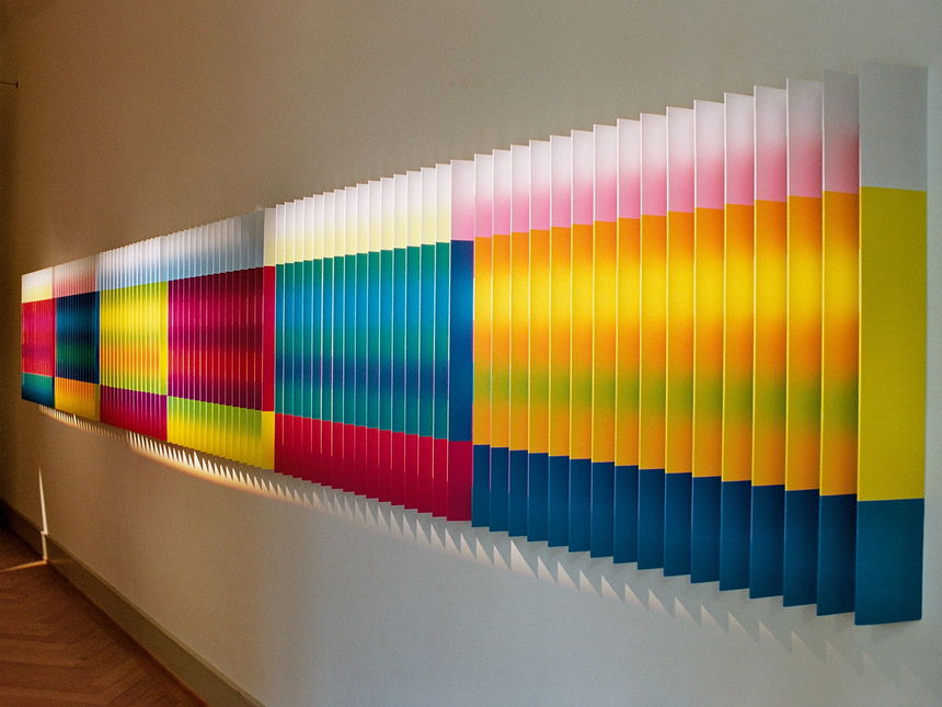 Logo FARBE materiell – virtuell