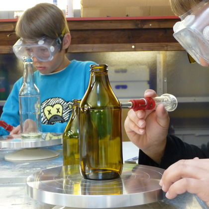 Workshop für alle: Aus Altglas wird Trinkglas! – Wiederholung!