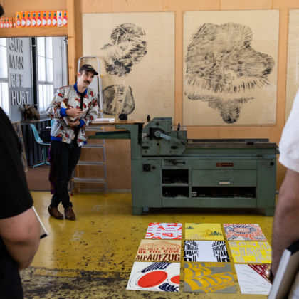 Workshop für alle: Druckexperimente mit Dafi Kühne – Nur noch Warteliste!