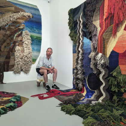 Vernissage: Gib Stoff! Textile Bilder im Raum