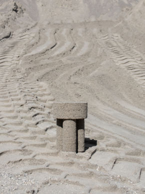 Logo Ausstellung Before and After Sand