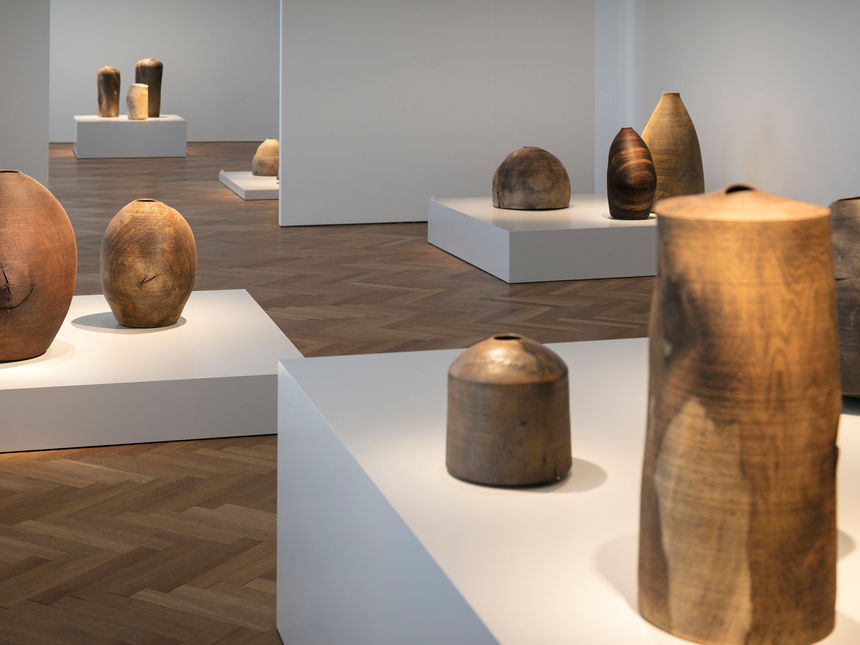 Logo Ernst Gamperl – Dialogue with wood