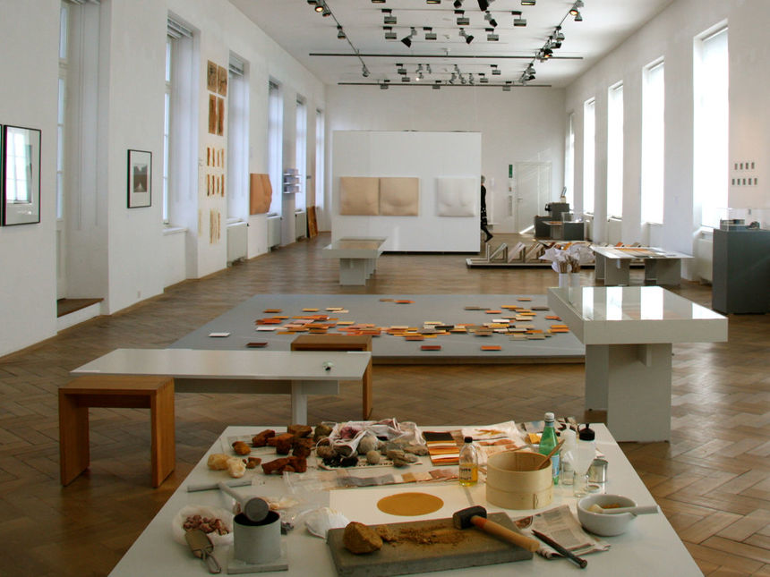 Logo Die Farben von Otranto. Topografie einer Farbgrube